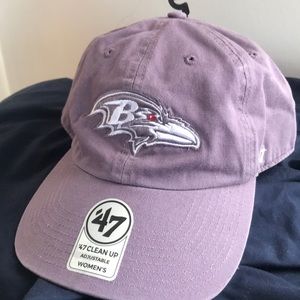 NWT Baltimore Ravens NFL dad hat purple